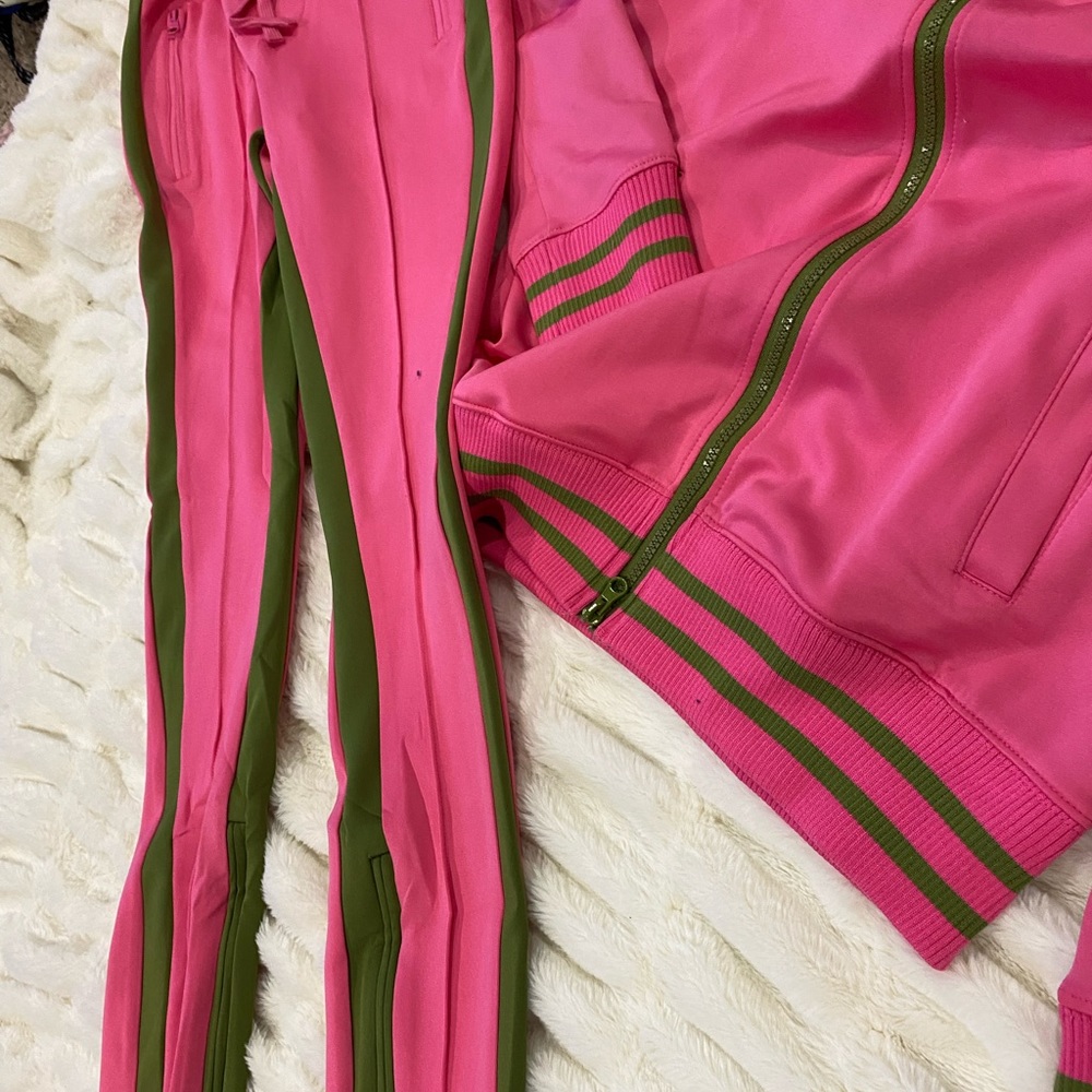 Pink And Green Track Suit Gem